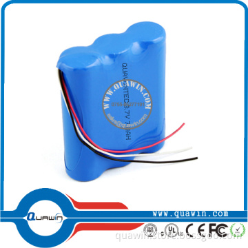 3.7V 7800mAh 18650 Li-ion Battery Packs